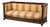 3-Seater Sofa in Wood and Striped Fabric, 1950s For Sale