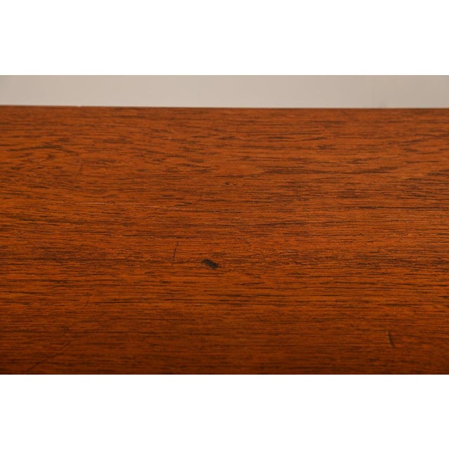 Vintage Hunting Table in Teak and Oak by Børge Mogensen for Søborg Møbelfabrik, 1950s For Sale - Image 16 of 18