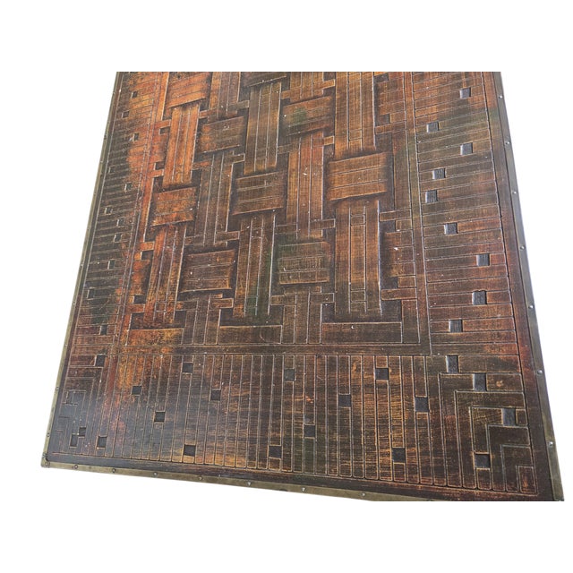 Vintage Asian Camphor Wood Trunk Coffee Table Blanket For Sale - Image 14 of 15