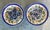 Elevate your everyday dining with this exquisite pair of authentic hand-painted ceramic bowls from the renowned...