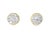 Elevate your everyday elegance with these classic 14K yellow gold diamond stud earrings. Featuring 18 round brilliant...