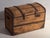 Antique Washed Wood Chest, 1900s For Sale - Image 9 of 17