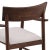Walnut Deco Dining Arm Chair For Sale - Image 4 of 5
