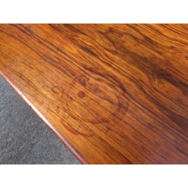 Brown Mid-Century Modern John Stuart Rosewood End Table For Sale - Image 8 of 10