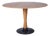 Vintage Shape Dining Table in Wood, 1970s For Sale