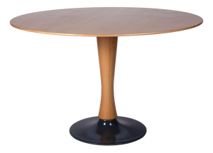 Vintage Shape Dining Table in Wood, 1970s