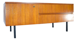 Mid-Century Modern German Sideboard in Teak, 1960s