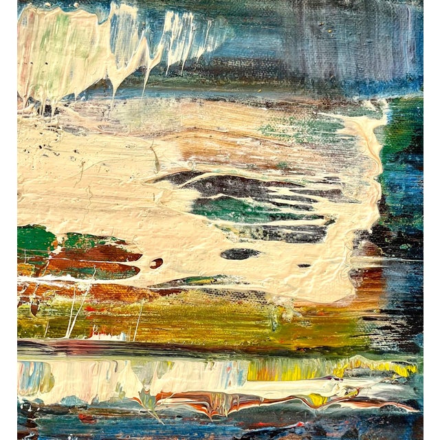 Abstract Expressionism Norman Carton, American Vivid Abstract Expressionist Art Oil Painting Norman Carton, Wpa Artist For Sale - Image 3 of 7