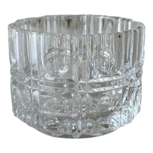 Vintage German Crystal Sugar Bowl