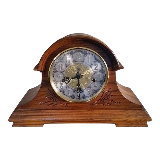 Vintage Franz Hermle Sligh 2 Jewel Mantel Clock Chairish