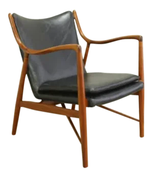 1950s Vintage Finn Juhl 45 Teak Frame Chair