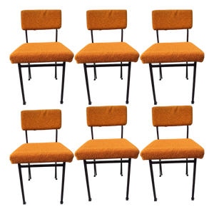 Minimalist Chairs, Germany, 1960s, Set of 6