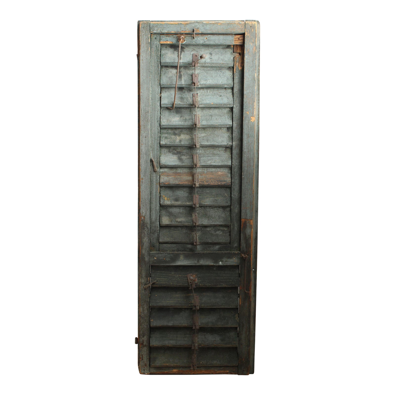 Late 19th Century French Shutter Panel | Chairish