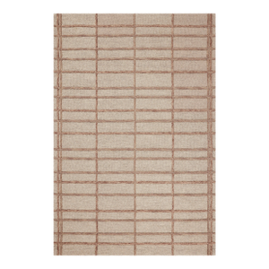 Chris Loves Julia x Loloi Bradley Rose / Blush 18" x 18" Sample Rug