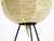 Mid-Century Modern Tripod Raffia Table Lamp, 1950s For Sale - Image 11 of 18