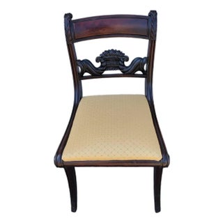 19th Century Mahogany, Attributed to Duncan Phyfe Desk Chair For Sale
