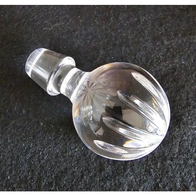 Gold Sterling Silver Mounted Crystal Decanter by Carrs of Sheffield, 2005 For Sale - Image 8 of 18