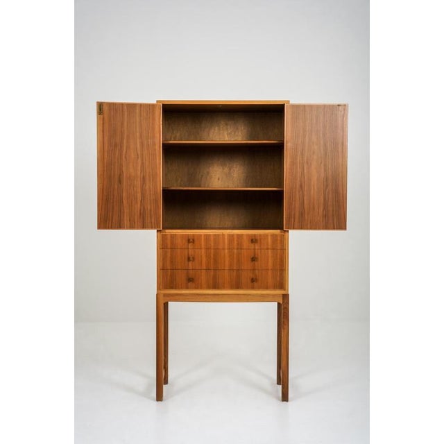 1960s Vintage Model Lillbo Cabinet by Carl Malmsten, Sweden, 1960s For Sale - Image 5 of 10