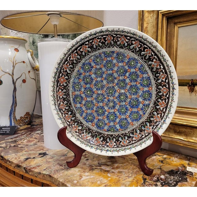 1950s Turkish Ceramic Dish, 1950s For Sale - Image 5 of 18