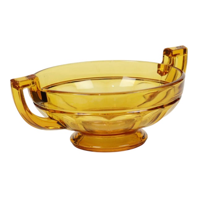 Art Deco Fruit Bowl from Val Saint Lambert, 1930s For Sale - Image 6 of 14