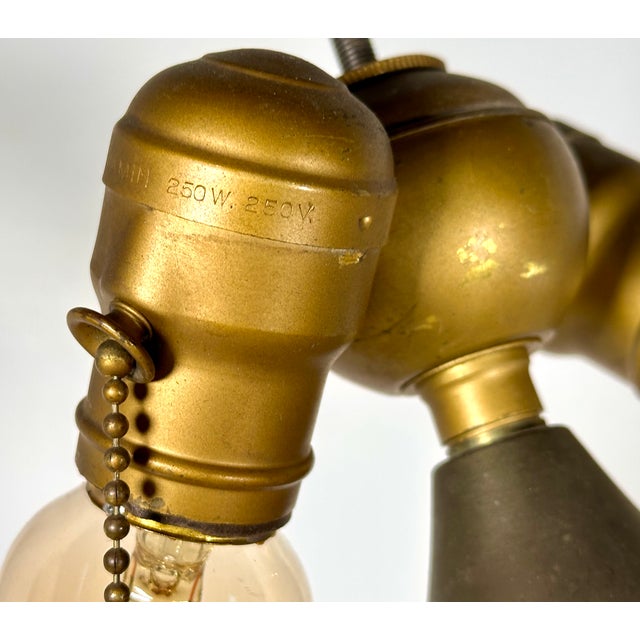 190s Rosenthal Cobalt Gilded Fish Table Lamp by M. Robisch For Sale - Image 15 of 18