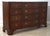 Age: Approx. 30 Years Old Details: Palmer Home Collection Cherry Mahogany Finish Bracket Feet Quality Construction Large...
