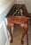 Early 20th Century Exquisite Chippendale Revival Glass Top Console Table For Sale - Image 11 of 12