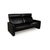 Modern Just Relax 3-Seater Sofa in Black Leather from Erpo For Sale - Image 3 of 12