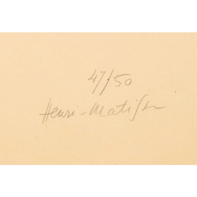 Henri Matisse Henri Matisse "Nu Assis, Bras Gauche Sur La Tete" For Sale - Image 4 of 6