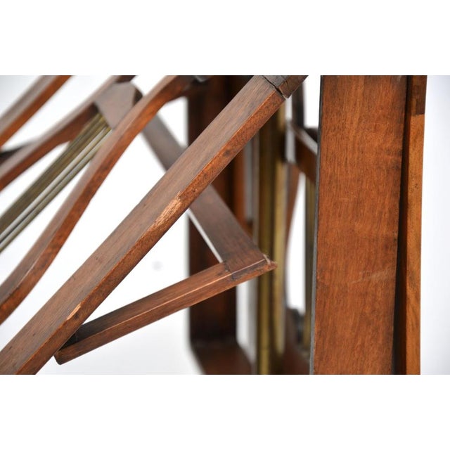 Wood Antique Victorian Carved Walnut Music Stand, 1860 For Sale - Image 7 of 13