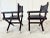 (2) Ralph Lauren Director’s Chairs in Estate Black Leather For Sale - Image 11 of 14
