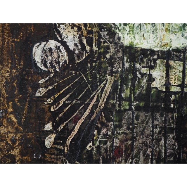 the Song of the Water Spirit Oil on Canvas by Jean-Pierre Vielfaure For Sale - Image 5 of 6