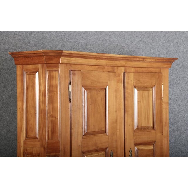 Antique Biedermeier Cabinet in Cherry, 1800s For Sale - Image 17 of 18