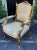 Antique 18th C Louis XVI Giltwood Fauteuil Arm Chair For Sale In Los Angeles - Image 6 of 6