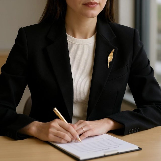 Dated circa 1953, this brooch reflects an era of classic design combined with high-quality goldwork—a hallmark of...