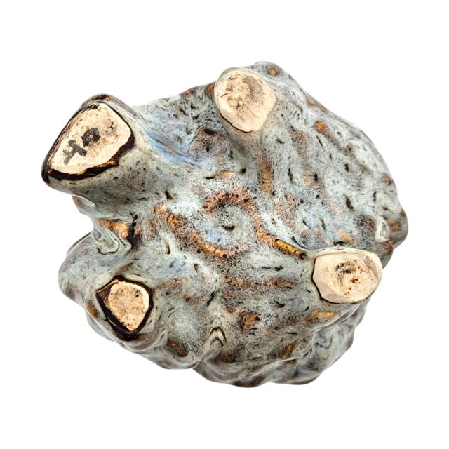 Shiwan Ikebana Bowl Chinese Art Pottery Rock Bonsai Planter 6 Inch For Sale - Image 12 of 12