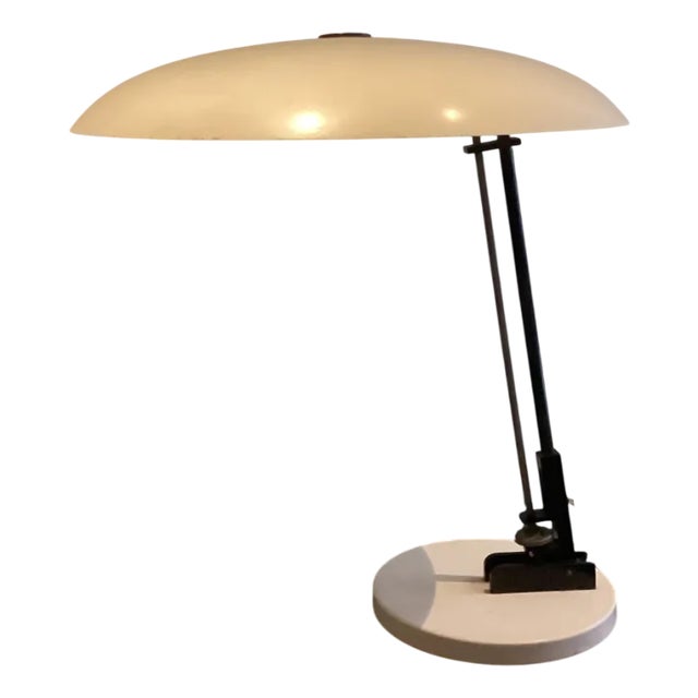 Industrial Dutch Table Lamp from Nedalo, 1950s For Sale