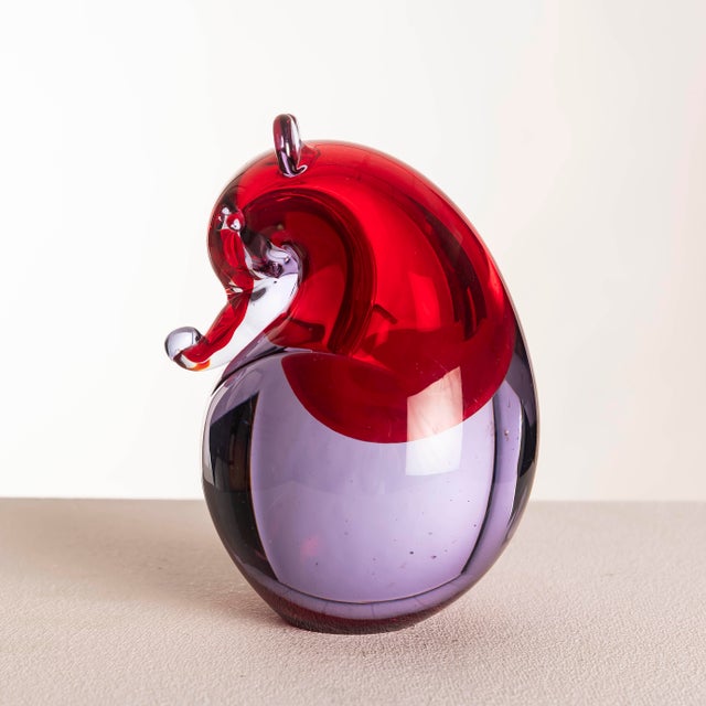 Vintage Murano Glass Sculpture by Antonio Da Ros for Cenedese, 1960 For Sale - Image 10 of 10