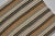 Textile 1960s Striped Deign Organic Wool Modern Kilim For Sale - Image 7 of 11