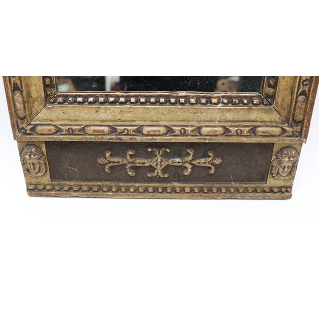 Gustavian (Swedish) Antique Gustavian Falun Mirror, 1800 For Sale - Image 3 of 6