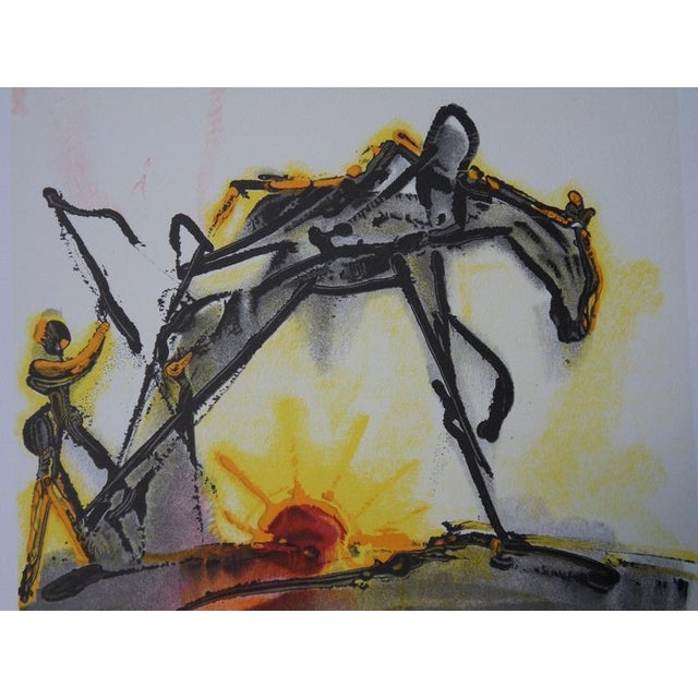 Salvador Dali, Les Chevaux, Lithograph For Sale - Image 4 of 7