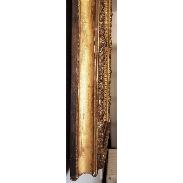 Figurative Shepherd Boy Painting in Original Gilt Frame For Sale - Image 3 of 7