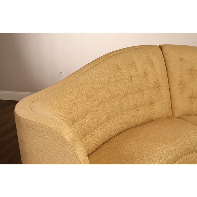 Thomasville Bogart Collection Curved Corner Sofa For Sale In Philadelphia - Image 6 of 18