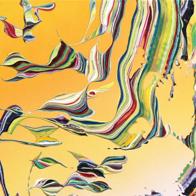 Abstract "Junglist" Original Painting by Armen Ges For Sale - Image 3 of 9