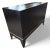 Late 20th Century Vintage Contemporary Deco Style Ebonized Wood 2 Mirrored Door Credenza by Artmax For Sale - Image 5 of 7