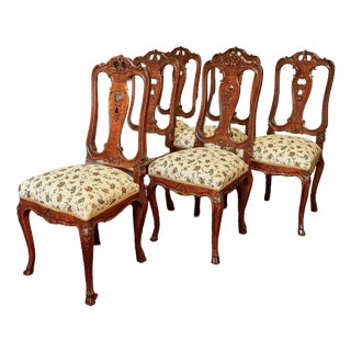 Neo-Rococo Chairs from Liège, Set of 6 For Sale