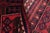 1970s Vintage Hand-Knotted Wool Runner Rug – 3.10 X 8.3 Red Tribal For Sale - Image 5 of 8