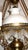 Metal Antique French Brass Glass Bead Seven-Light Chandelier, 1920s For Sale - Image 7 of 12