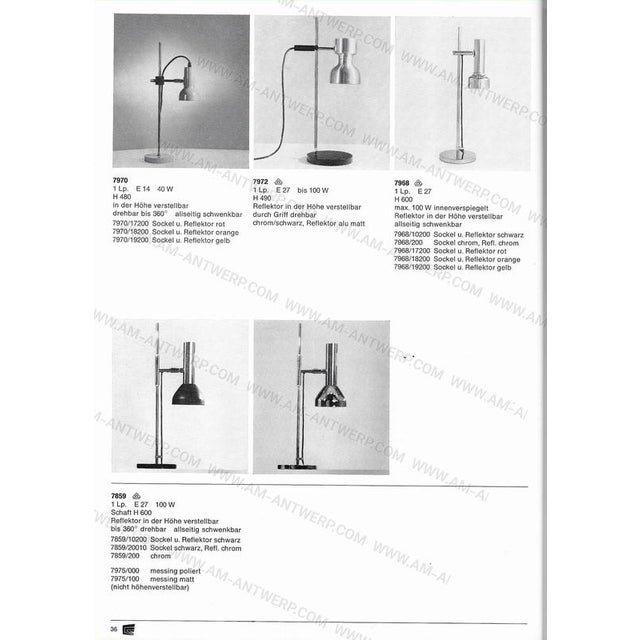 Red Vintage Adjustable Desk Lamp from Cosack, 1970 For Sale - Image 8 of 10