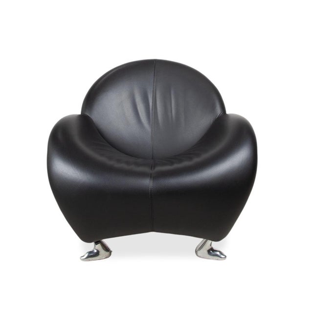 Papageno Leather Chair from Leolux For Sale - Image 11 of 15